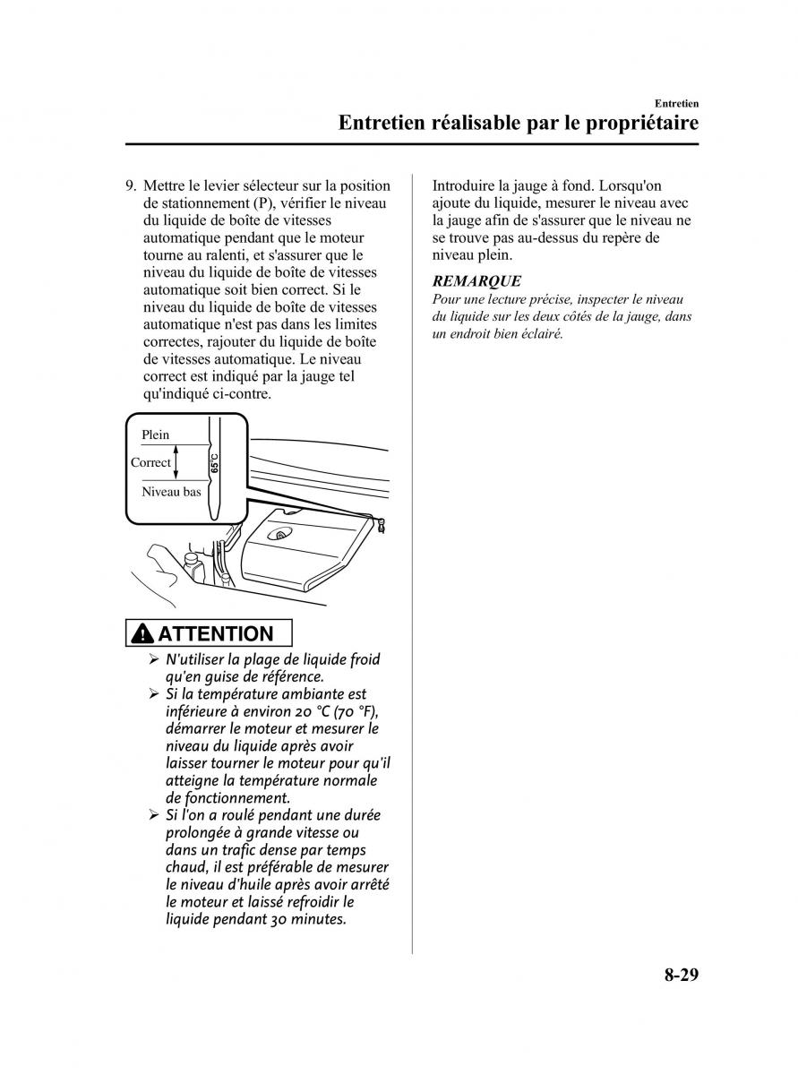 Mazda 3 II 2 manuel du proprietaire / page 454