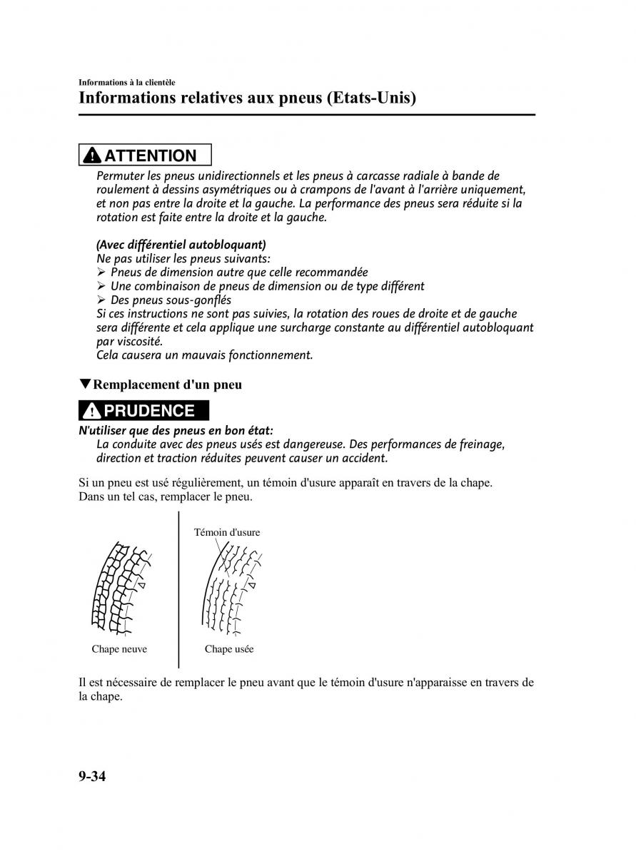 Mazda 3 II 2 manuel du proprietaire / page 537