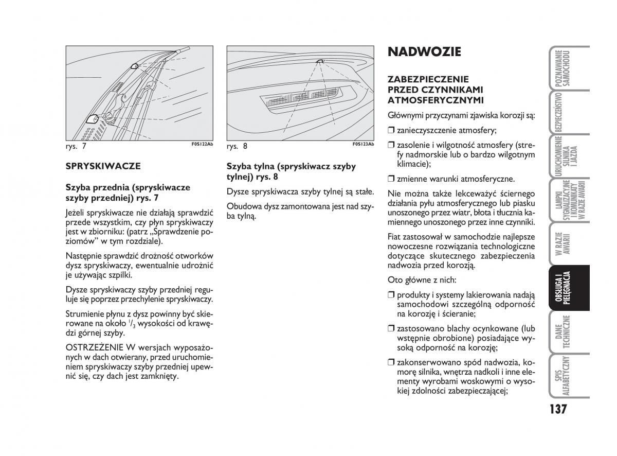 Abarth 500 instrukcja obslugi / page 138