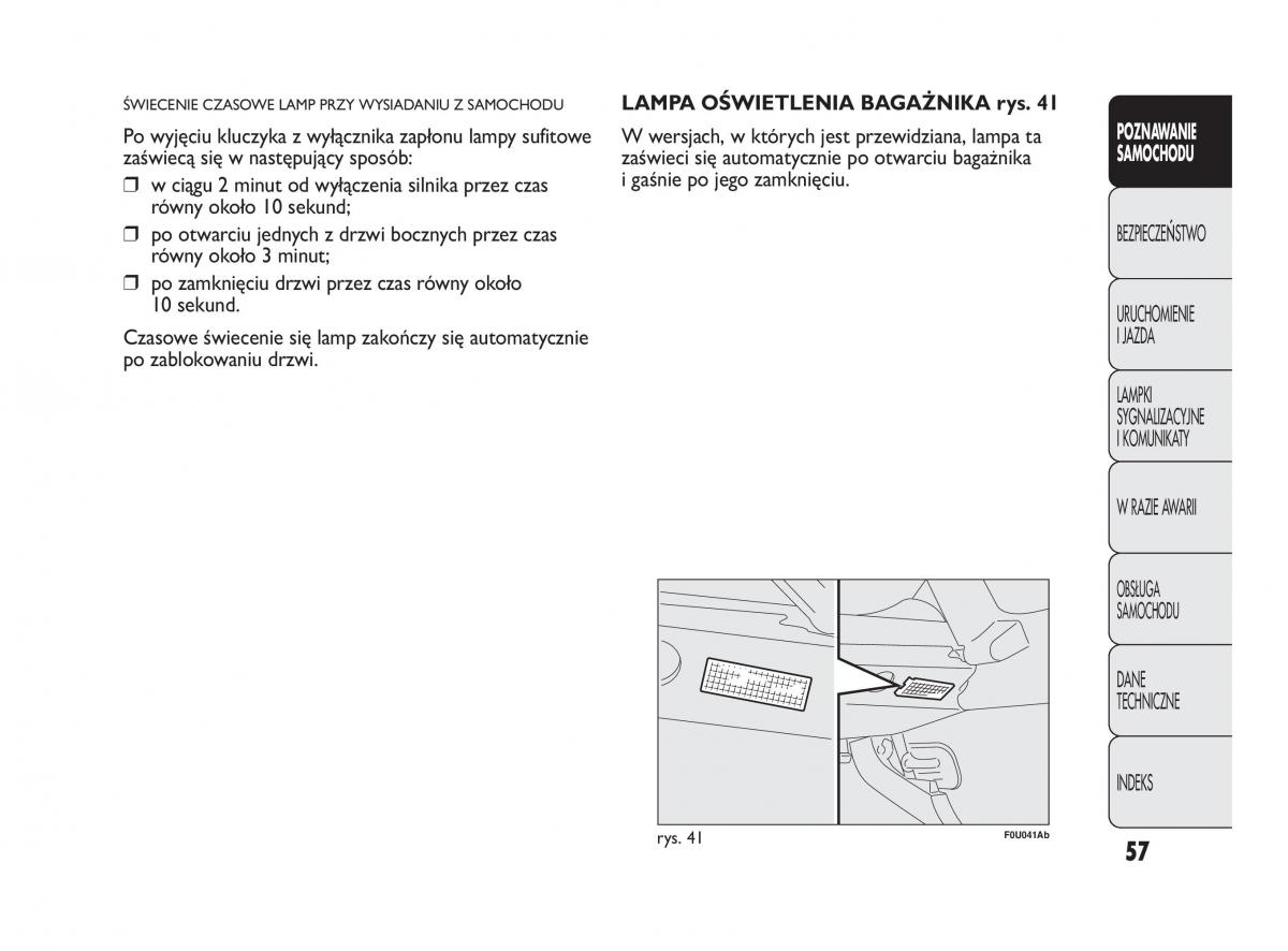 manual  Abarth Punto instrukcja / page 58