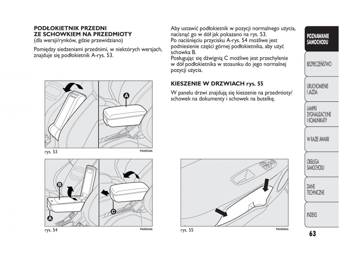 manual  Abarth Punto instrukcja / page 64