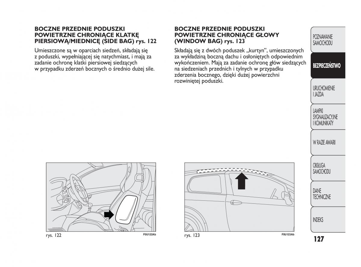 Abarth Punto instrukcja obslugi / page 128