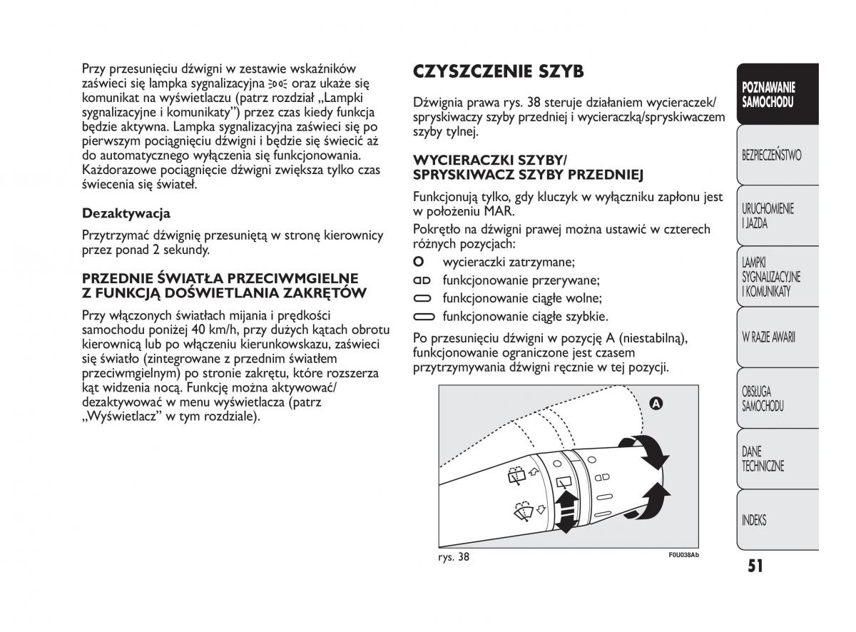 manual  Abarth Punto instrukcja / page 52