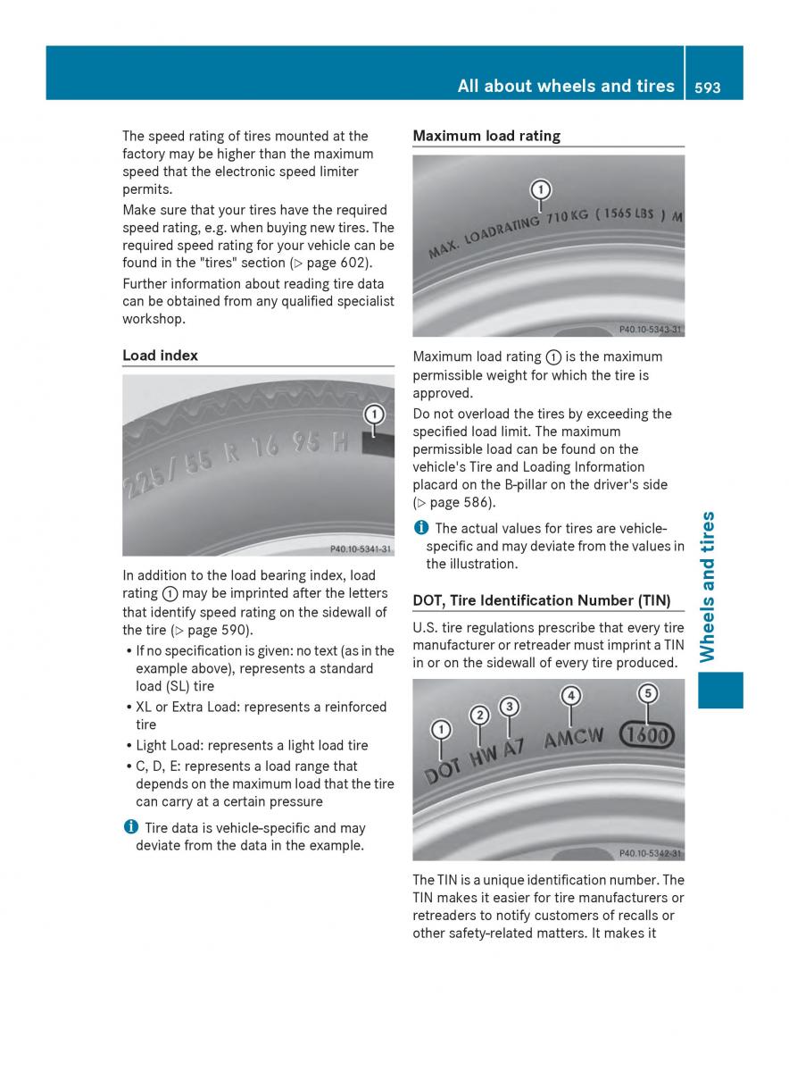 Mercedes Benz SL R231 owners manual / page 595