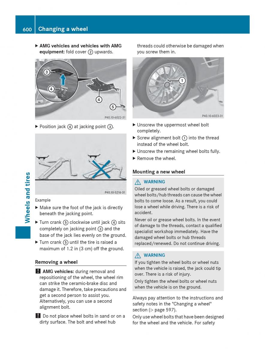 Mercedes Benz SL R231 owners manual / page 602