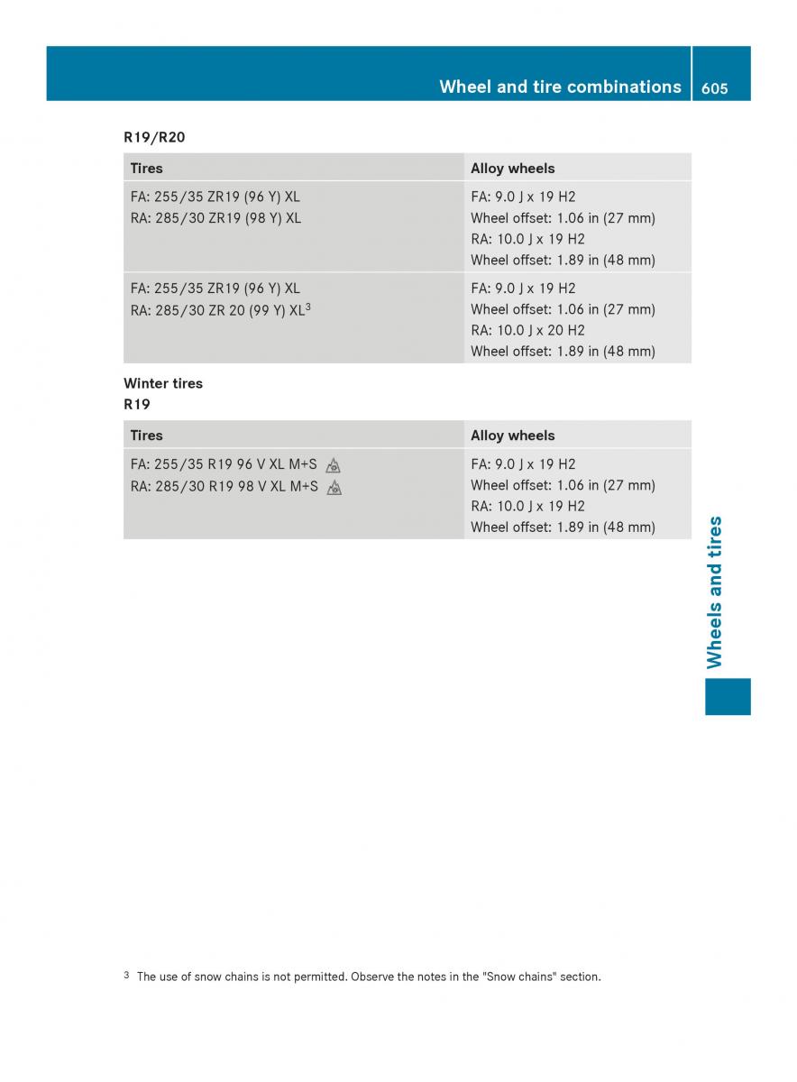 Mercedes Benz SL R231 owners manual / page 607