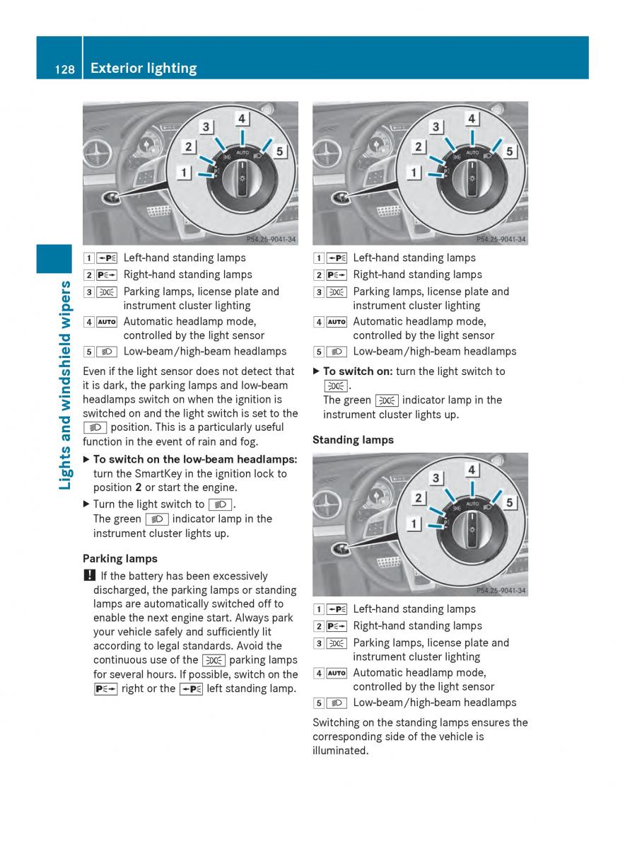 Mercedes Benz SL R231 owners manual / page 130