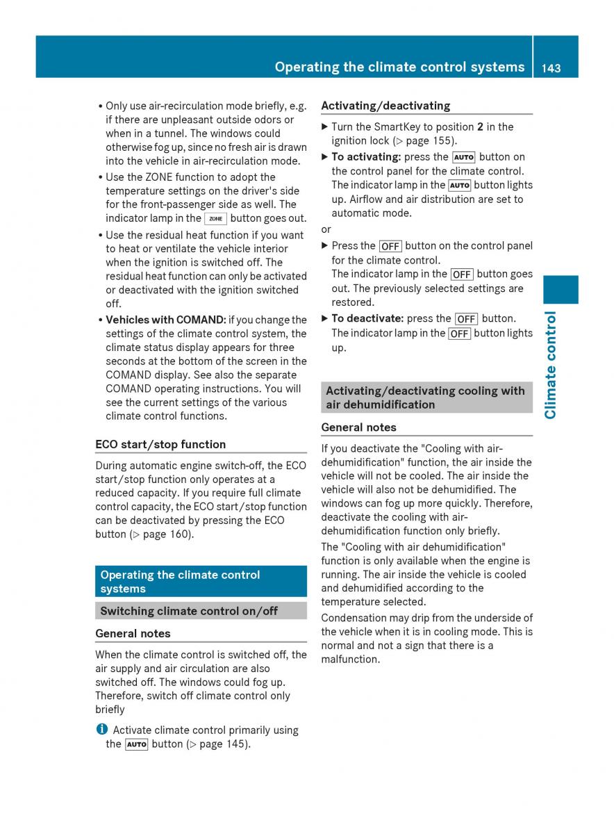 Mercedes Benz SL R231 owners manual / page 145