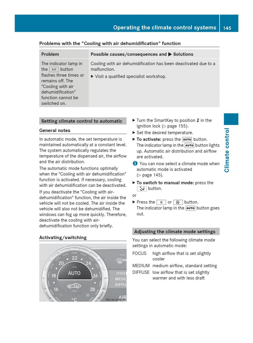 Mercedes Benz SL R231 owners manual / page 147