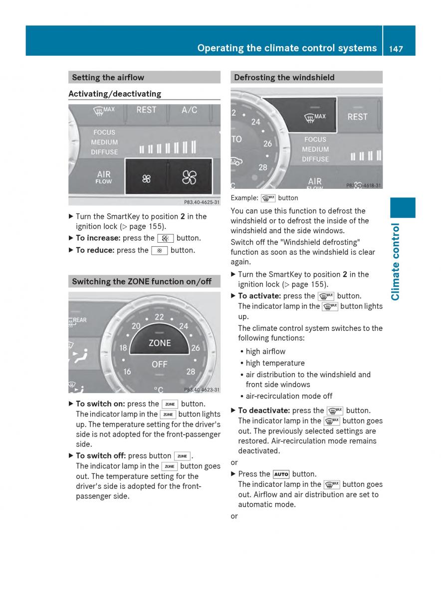 Mercedes Benz SL R231 owners manual / page 149