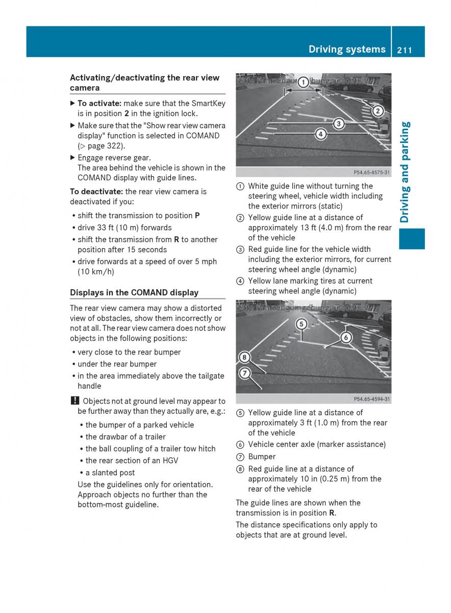 Mercedes Benz SL R231 owners manual / page 213