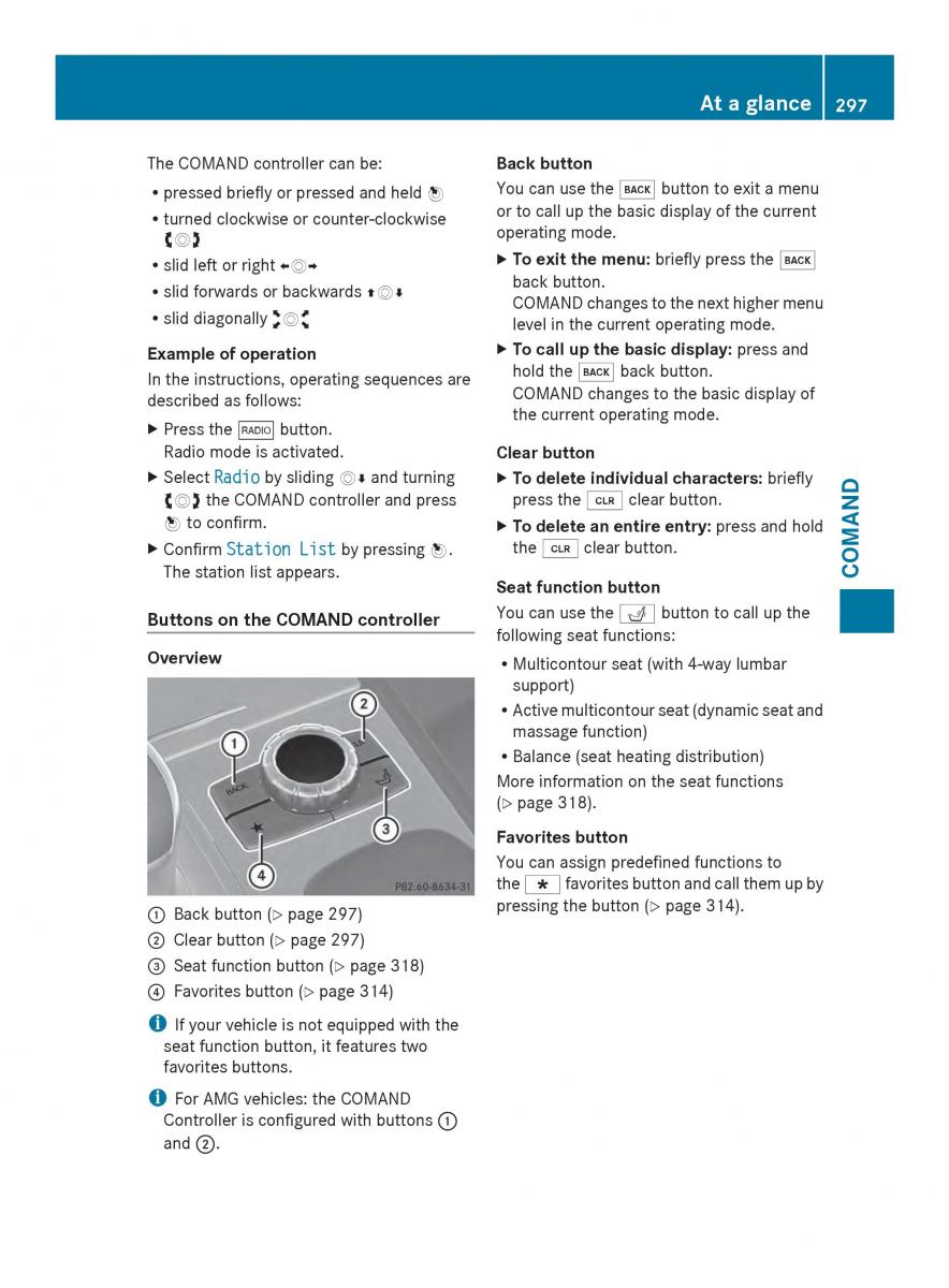 Mercedes Benz SL R231 owners manual / page 299