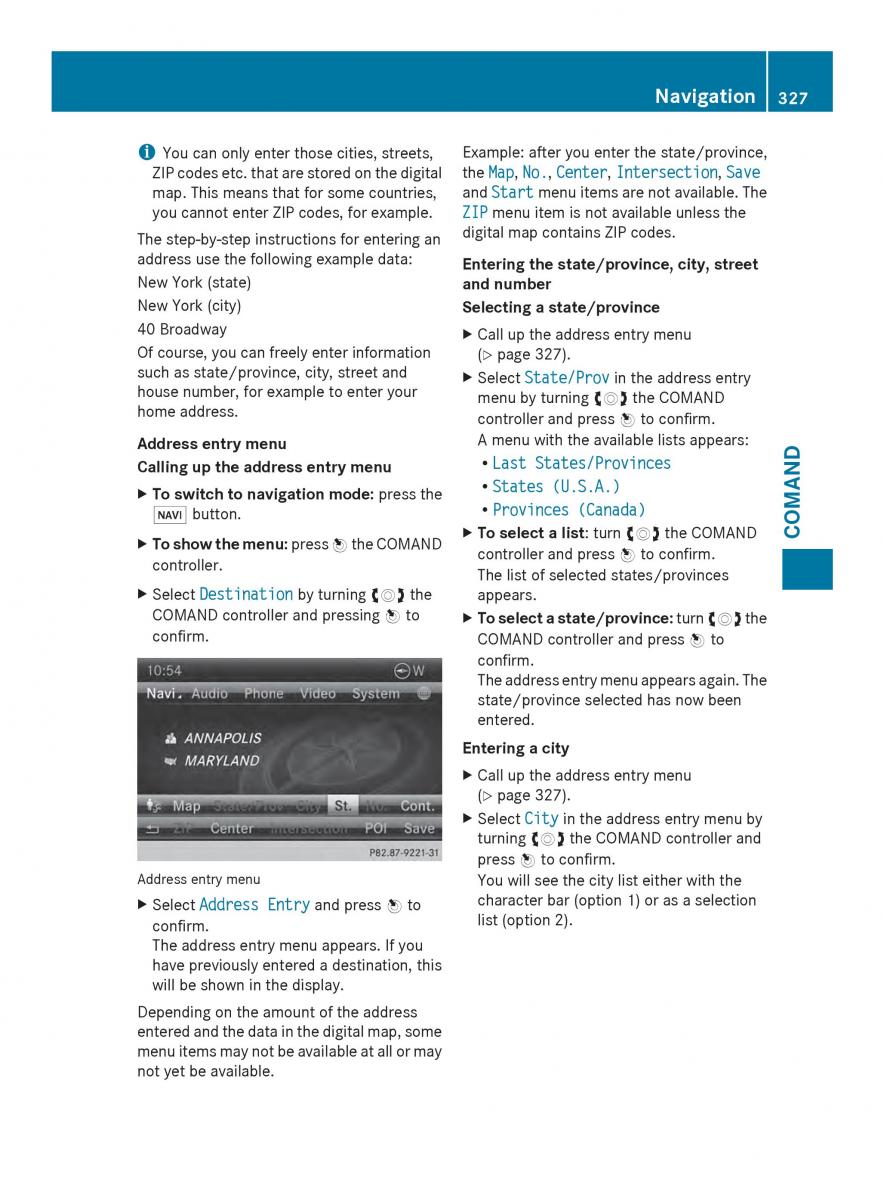 Mercedes Benz SL R231 owners manual / page 329