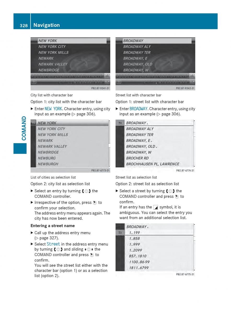 Mercedes Benz SL R231 owners manual / page 330