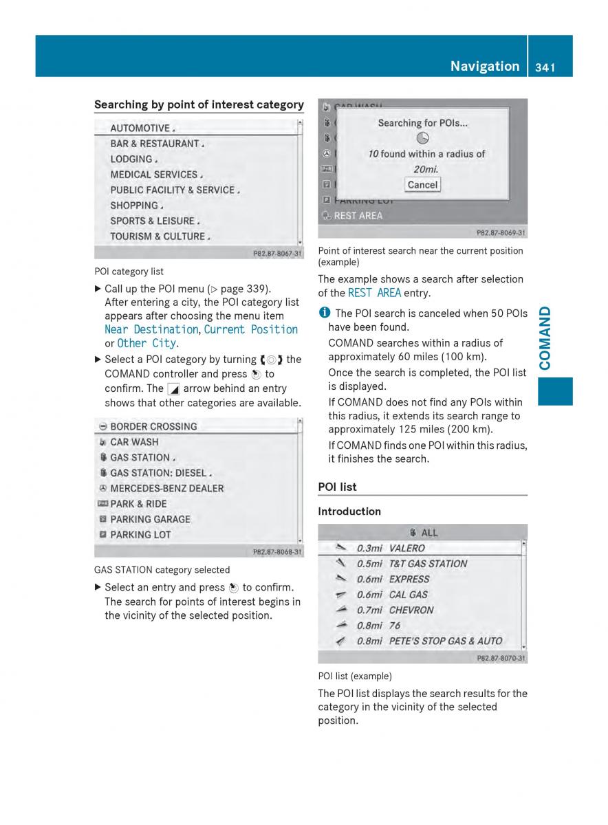 Mercedes Benz SL R231 owners manual / page 343