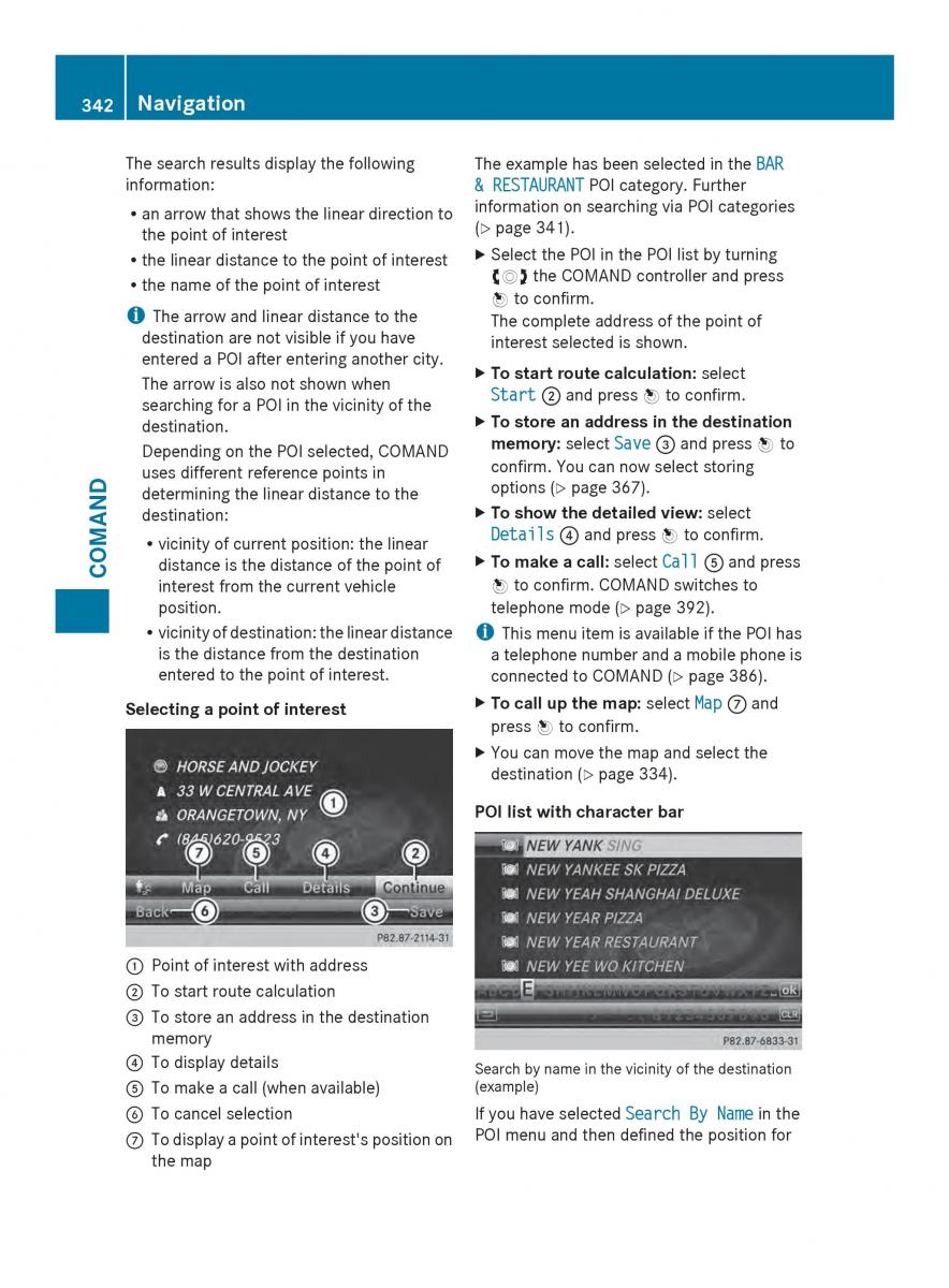 Mercedes Benz SL R231 owners manual / page 344