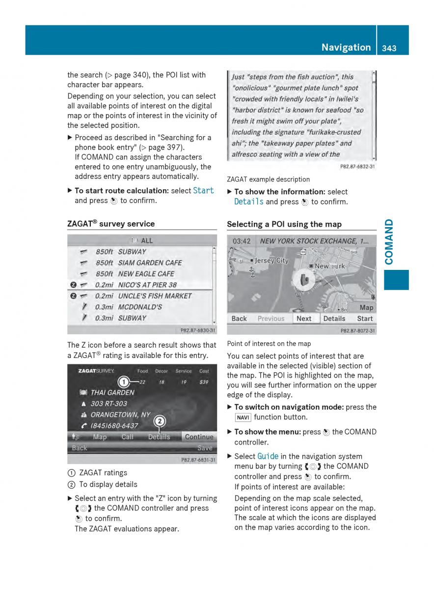 Mercedes Benz SL R231 owners manual / page 345