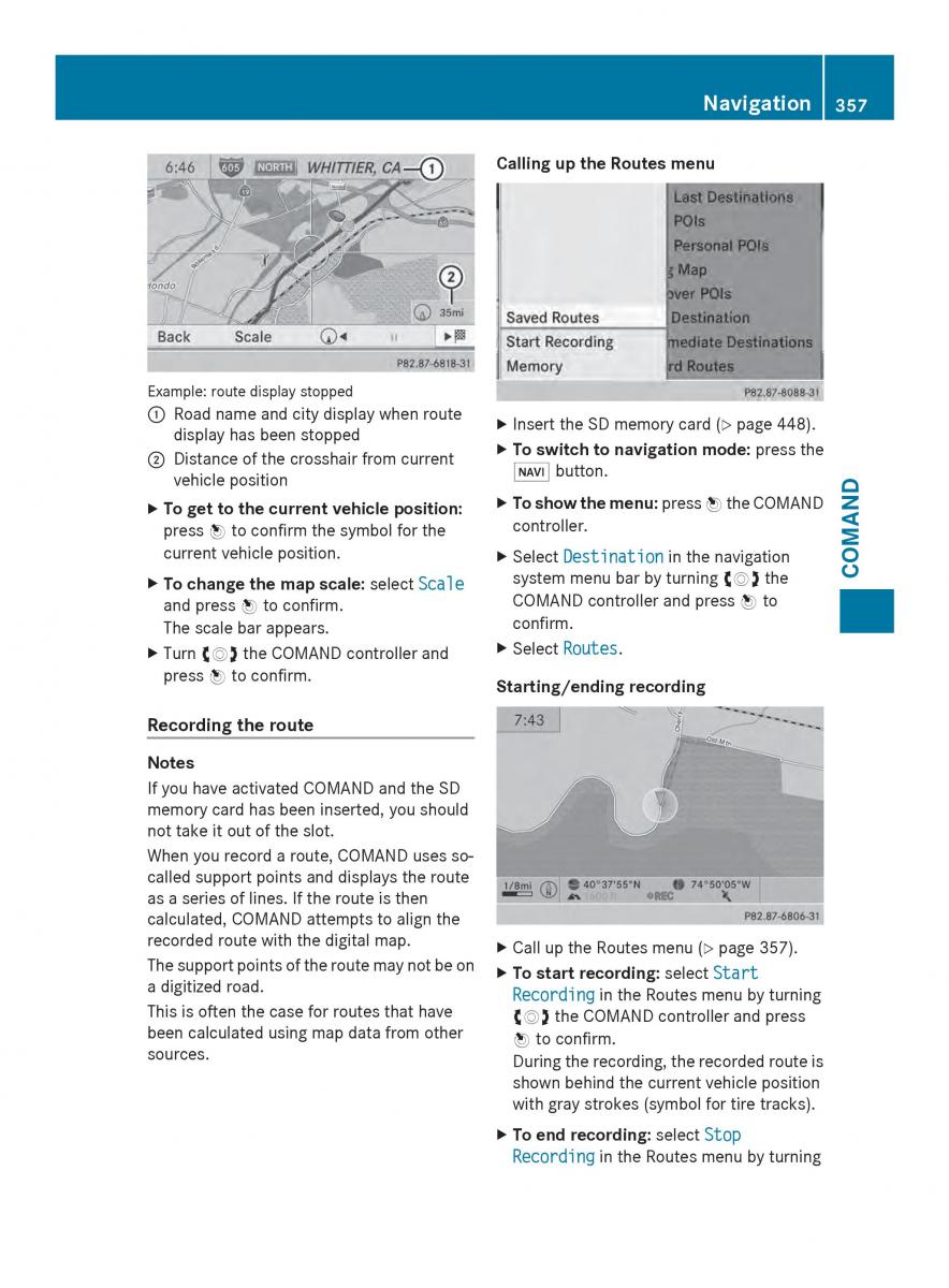 Mercedes Benz SL R231 owners manual / page 359