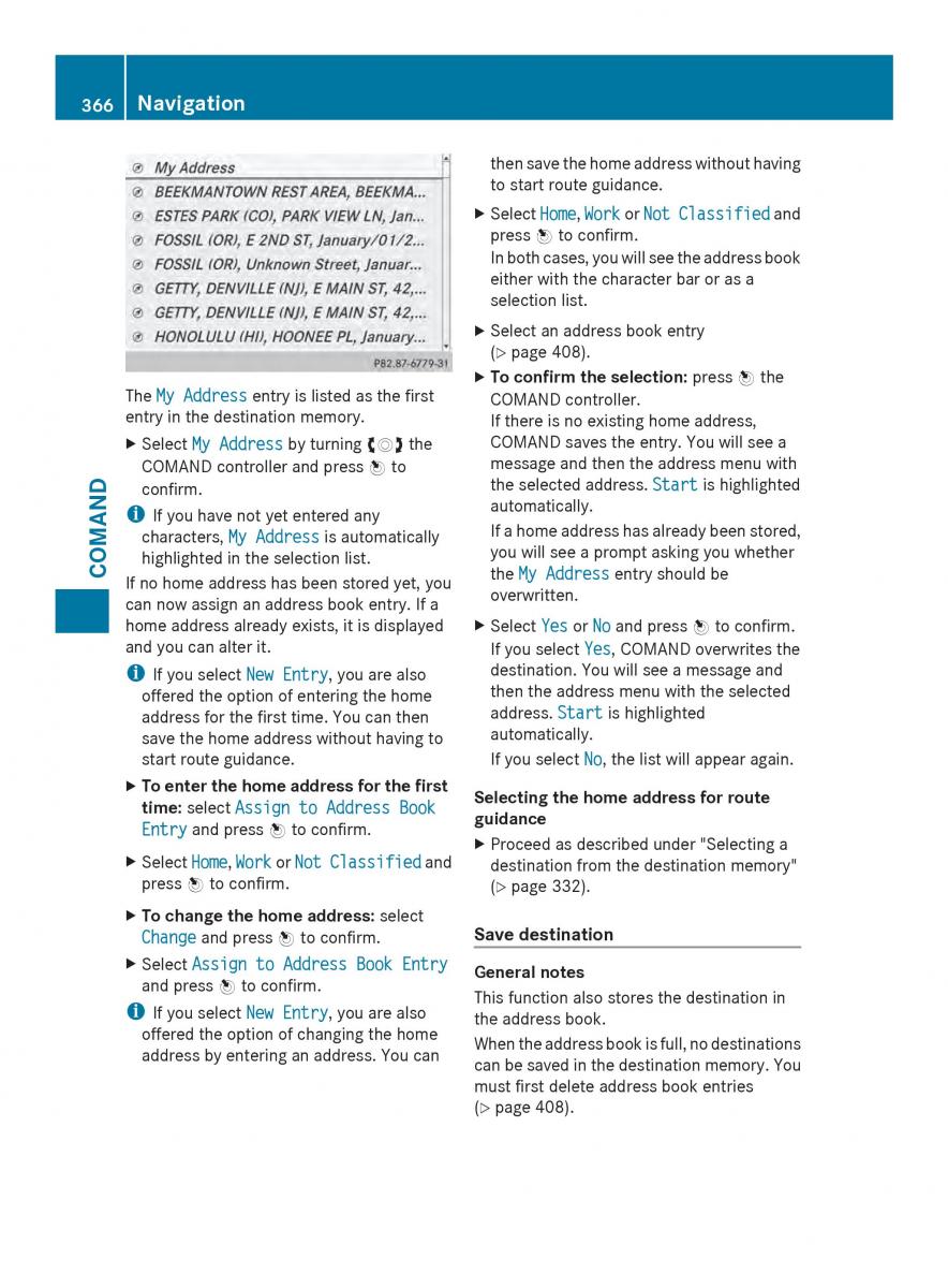 Mercedes Benz SL R231 owners manual / page 368