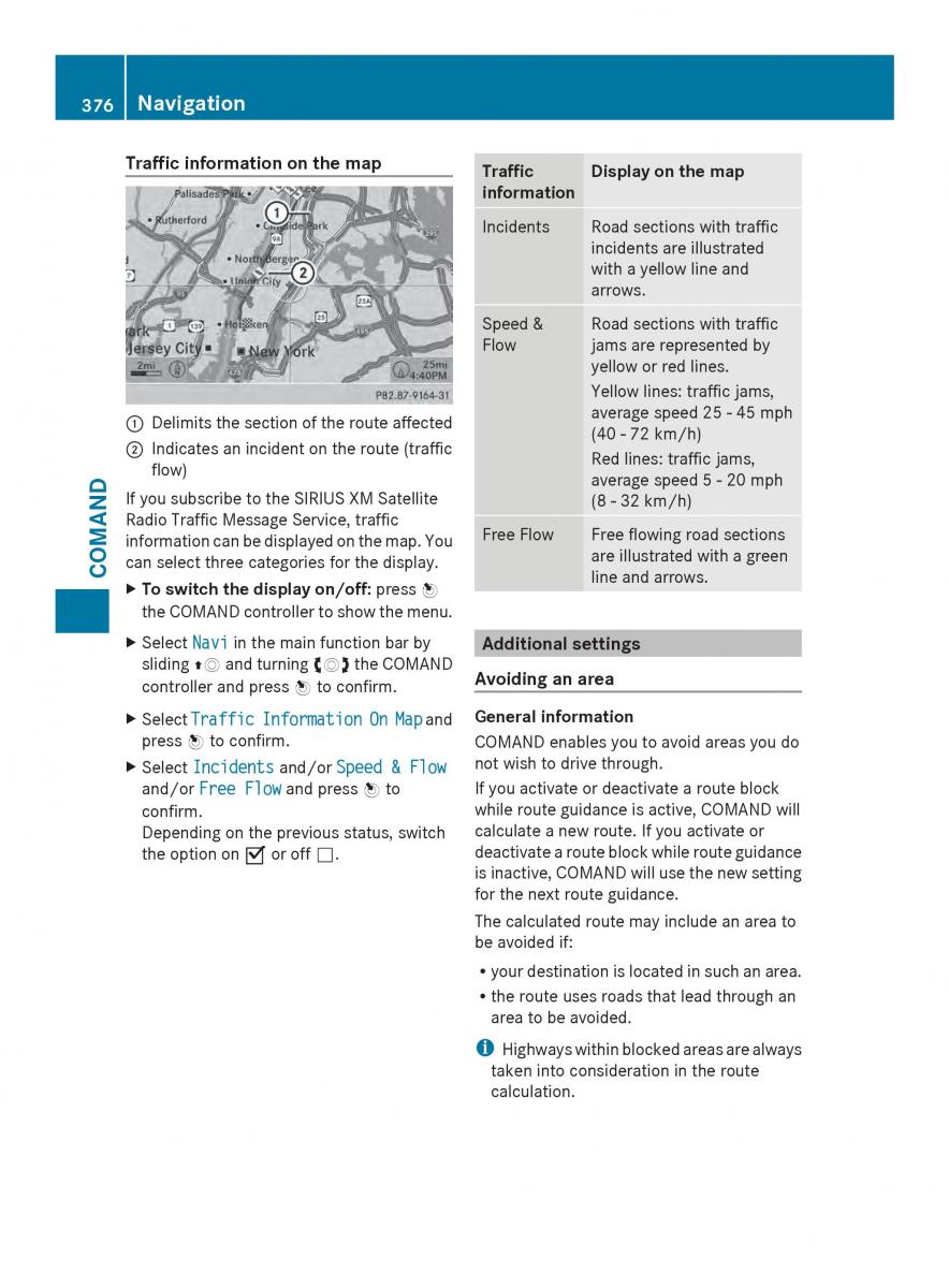 Mercedes Benz SL R231 owners manual / page 378