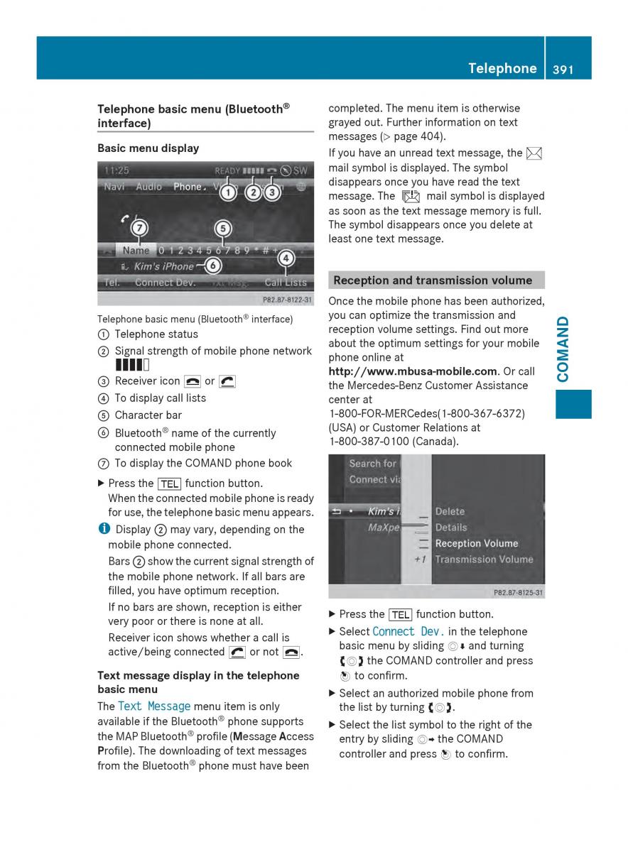 Mercedes Benz SL R231 owners manual / page 393