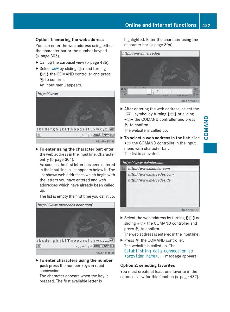 Mercedes Benz SL R231 owners manual / page 429