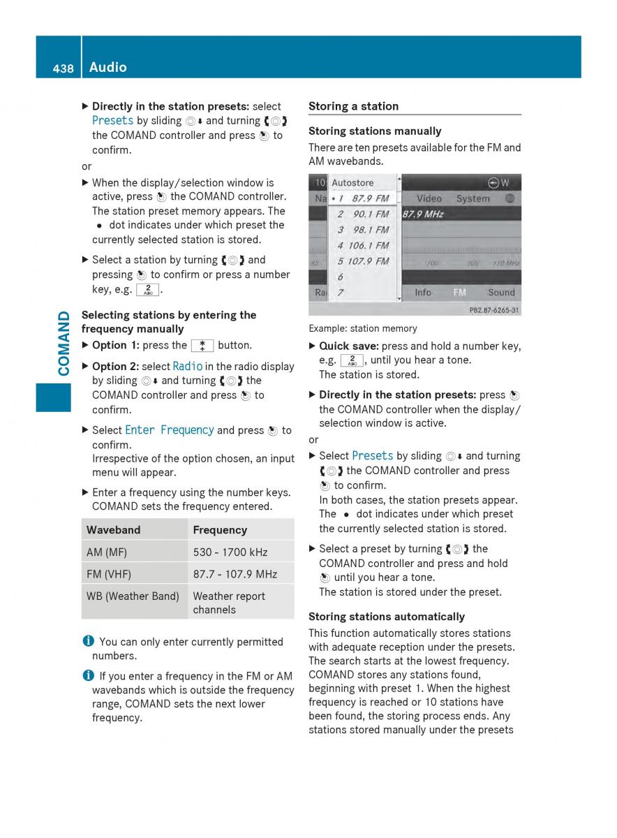 Mercedes Benz SL R231 owners manual / page 440