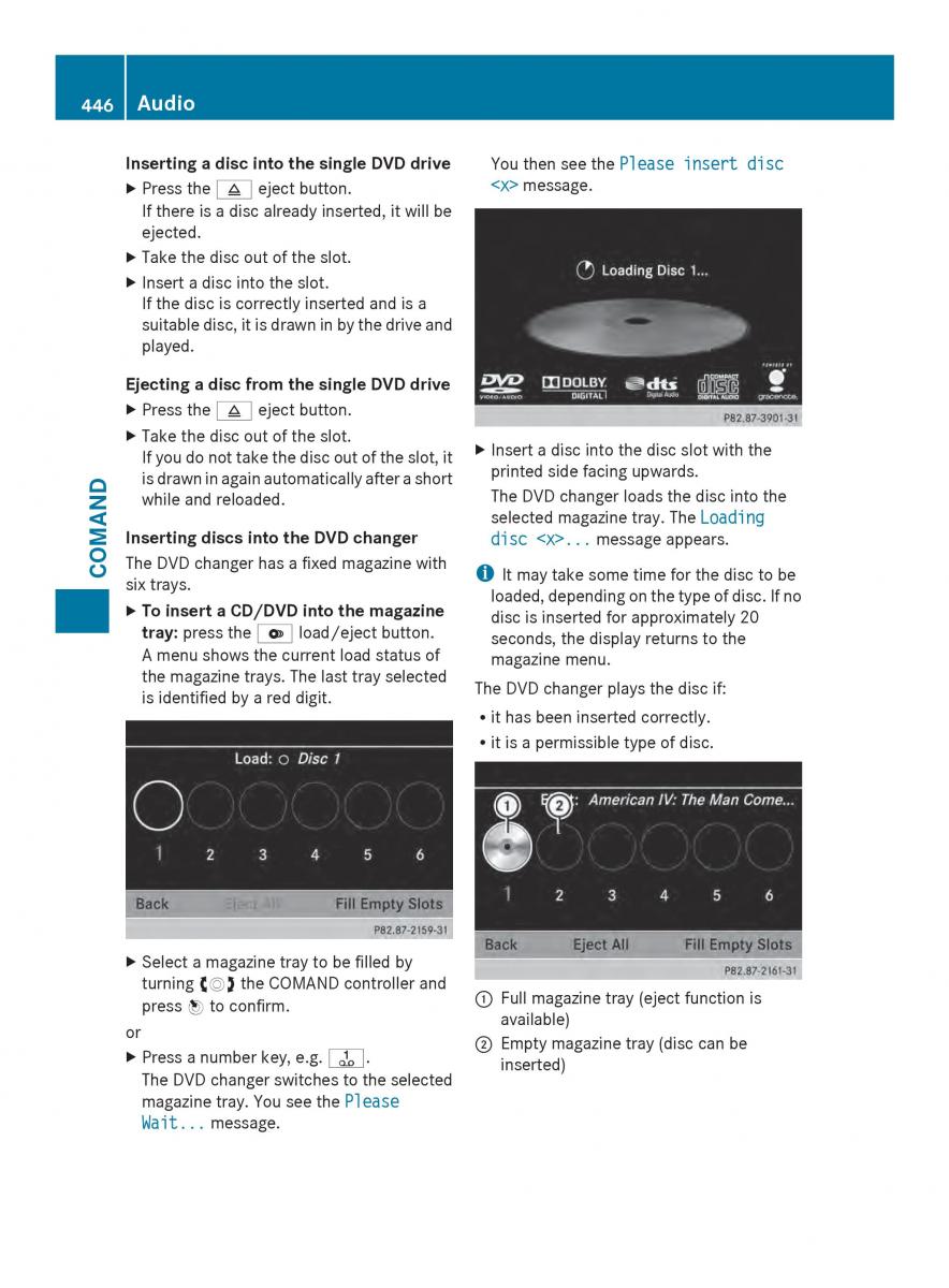 Mercedes Benz SL R231 owners manual / page 448