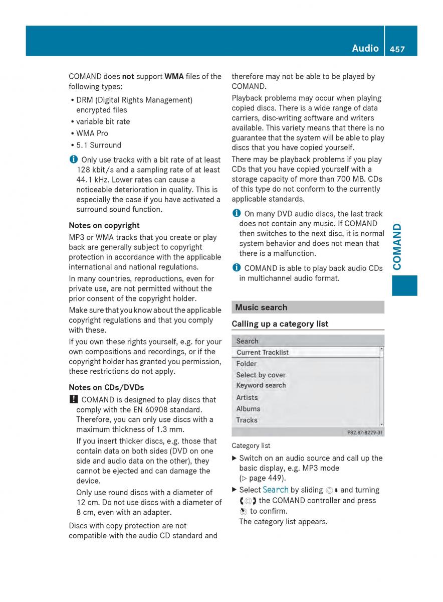 Mercedes Benz SL R231 owners manual / page 459