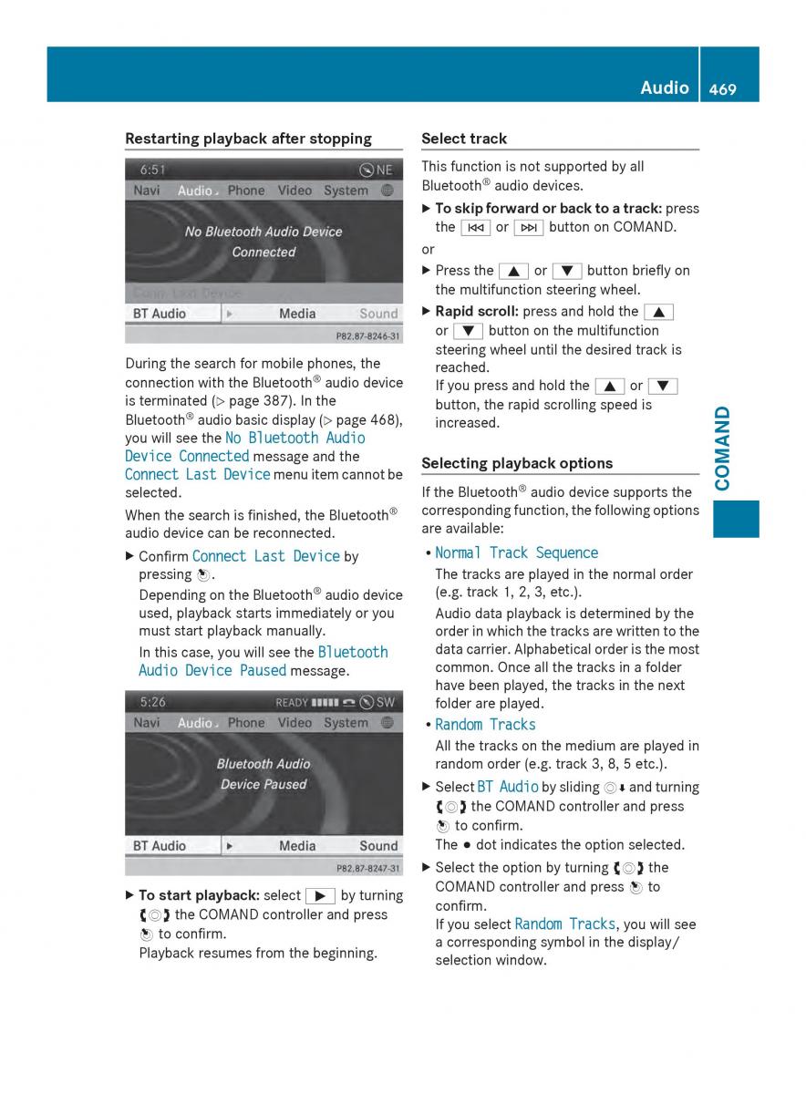 Mercedes Benz SL R231 owners manual / page 471