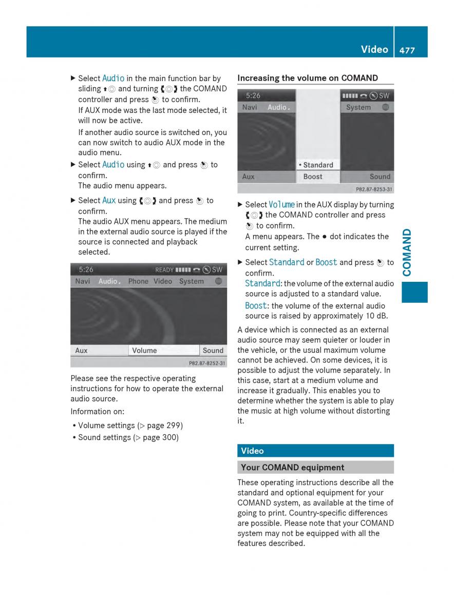 Mercedes Benz SL R231 owners manual / page 479