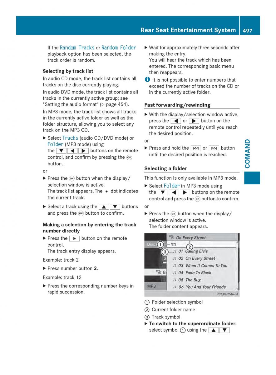 Mercedes Benz SL R231 owners manual / page 499