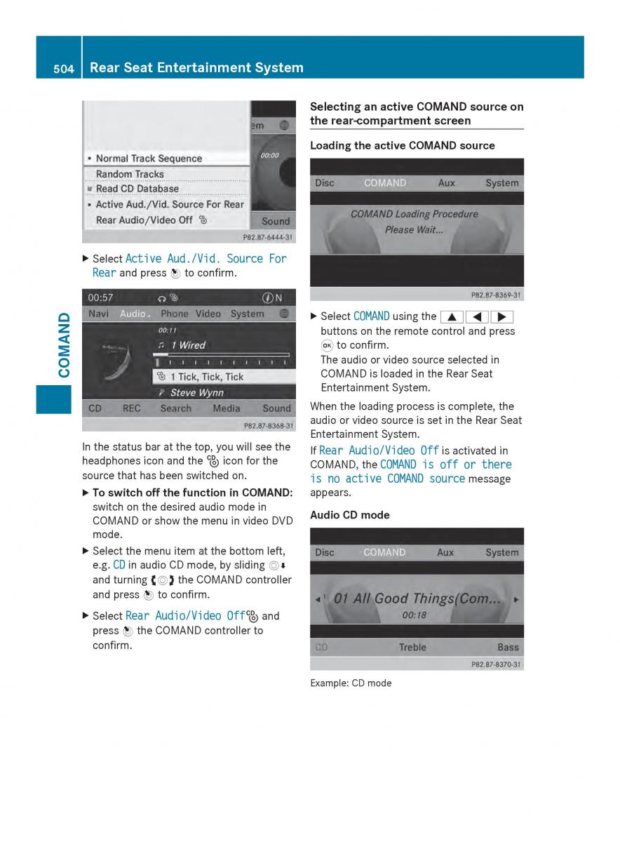 Mercedes Benz SL R231 owners manual / page 506