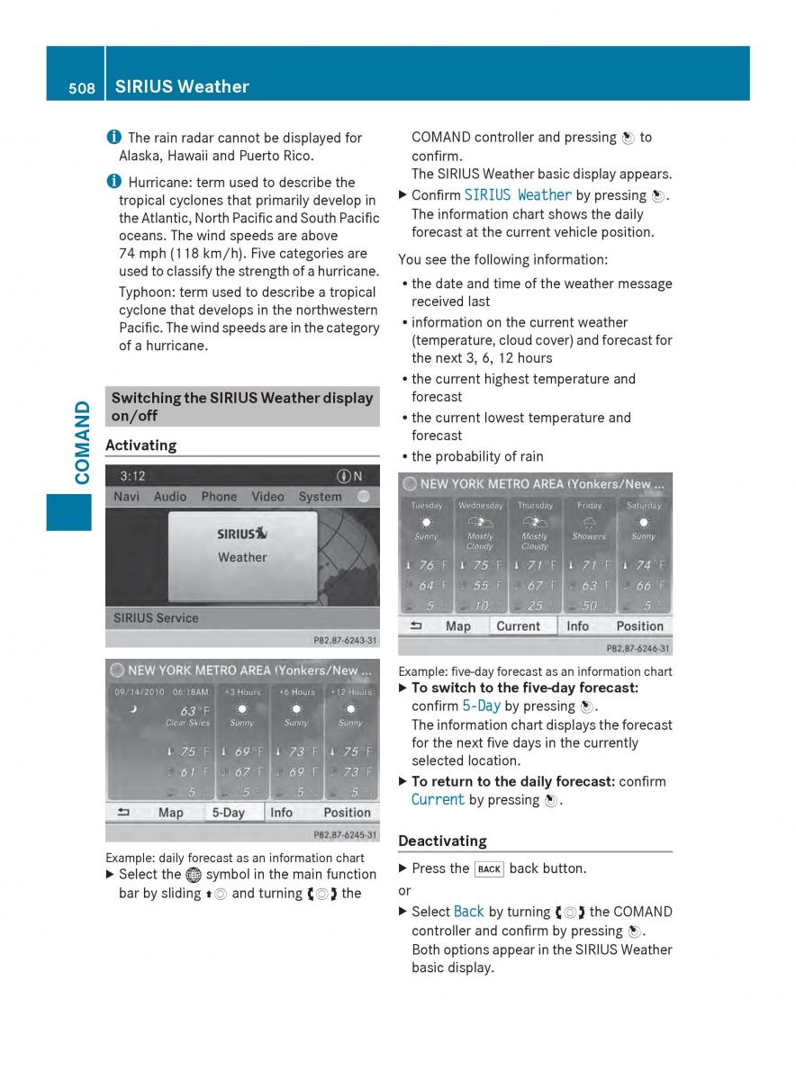 Mercedes Benz SL R231 owners manual / page 510