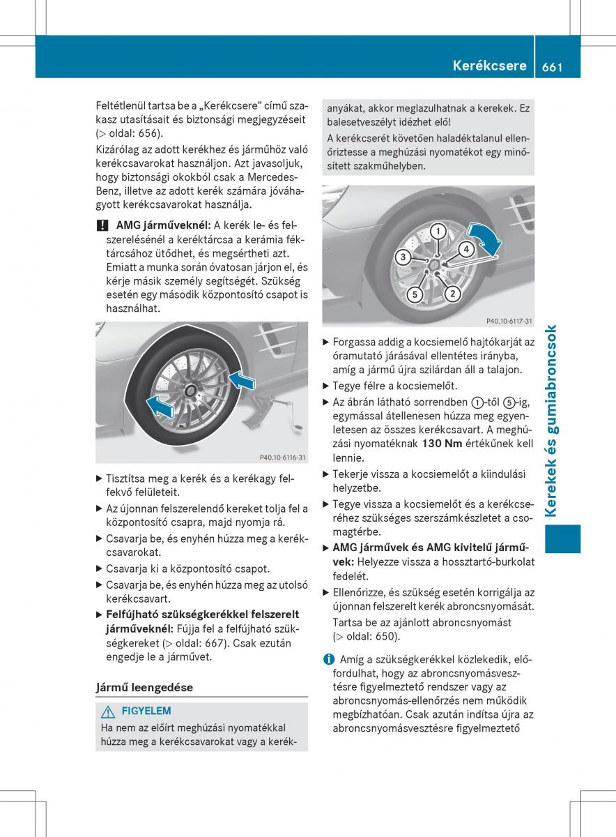 Mercedes Benz SL R231 Kezelesi utmutato / page 663