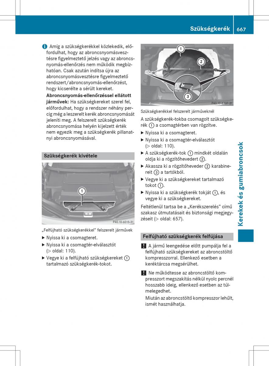 Mercedes Benz SL R231 Kezelesi utmutato / page 669