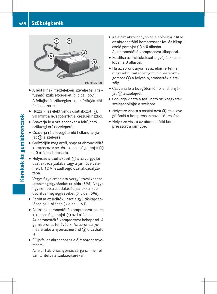 Mercedes Benz SL R231 Kezelesi utmutato / page 670