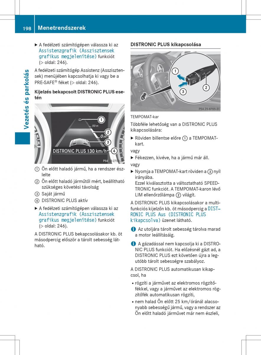 Mercedes Benz SL R231 Kezelesi utmutato / page 200