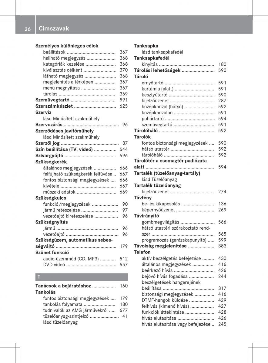 Mercedes Benz SL R231 Kezelesi utmutato / page 28