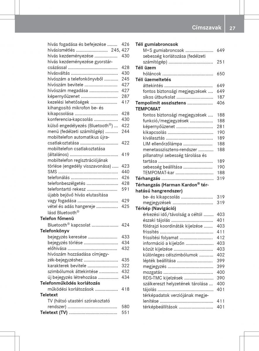 Mercedes Benz SL R231 Kezelesi utmutato / page 29