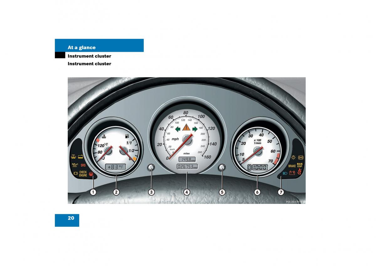 Mercedes Benz SLK R170 owners manual / page 20