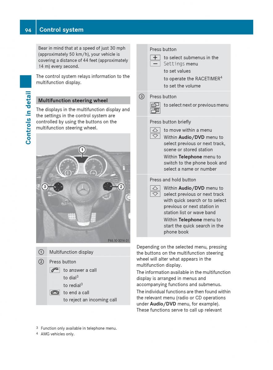 Mercedes Benz SLK R171 owners manual / page 96