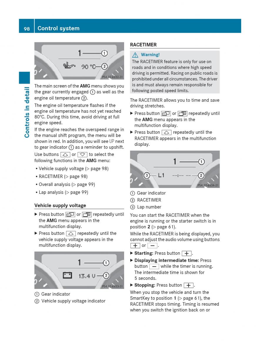 Mercedes Benz SLK R171 owners manual / page 100