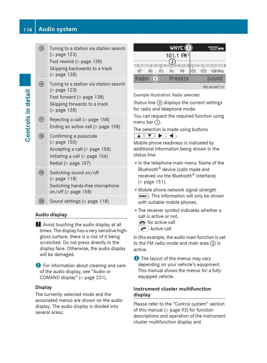 Mercedes Benz SLK R171 owners manual / page 116