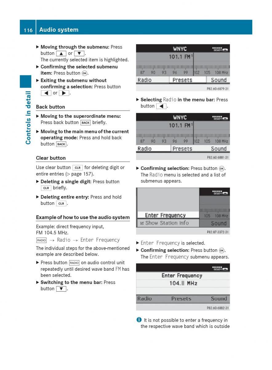 Mercedes Benz SLK R171 owners manual / page 118