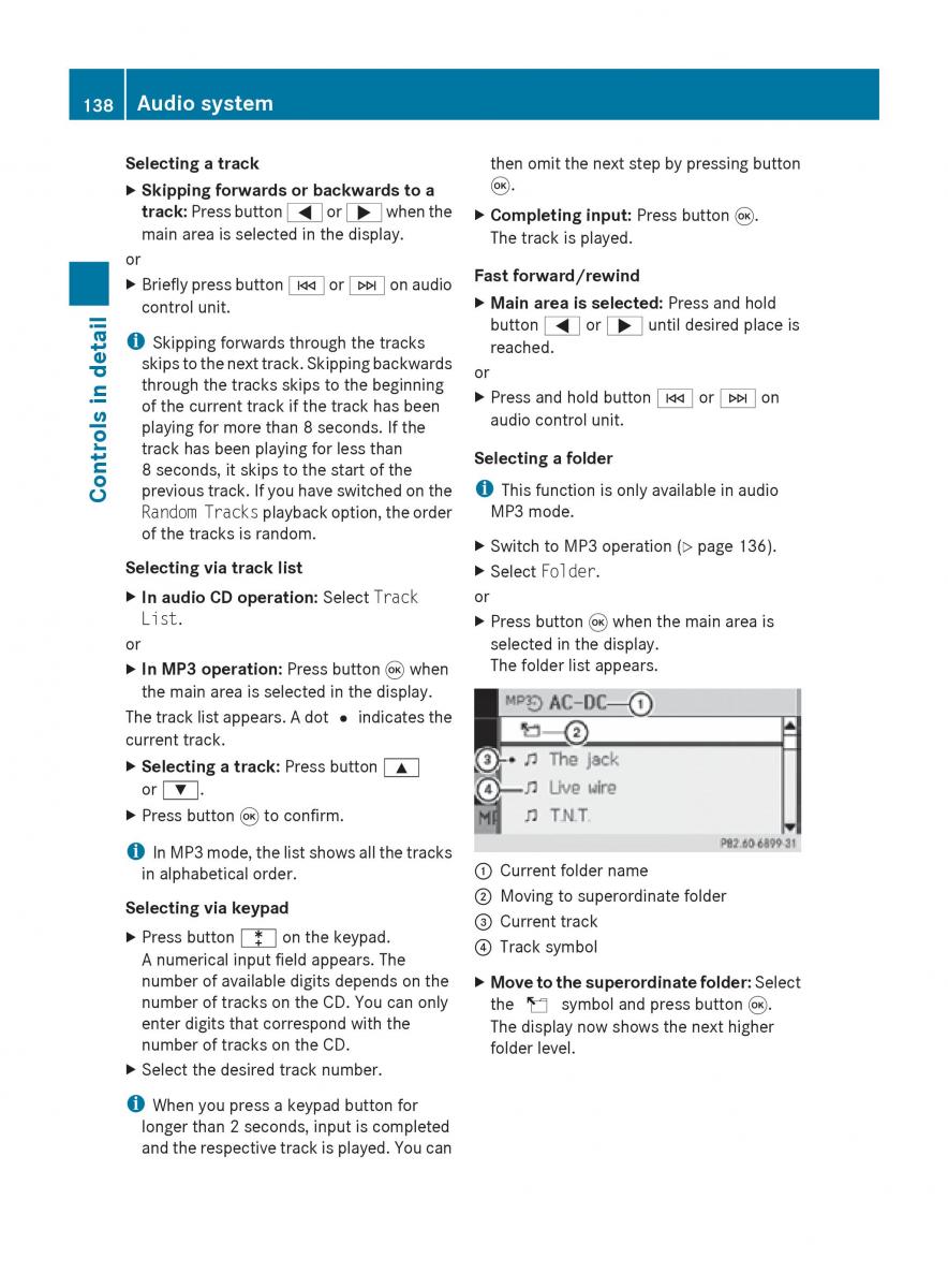 Mercedes Benz SLK R171 owners manual / page 140