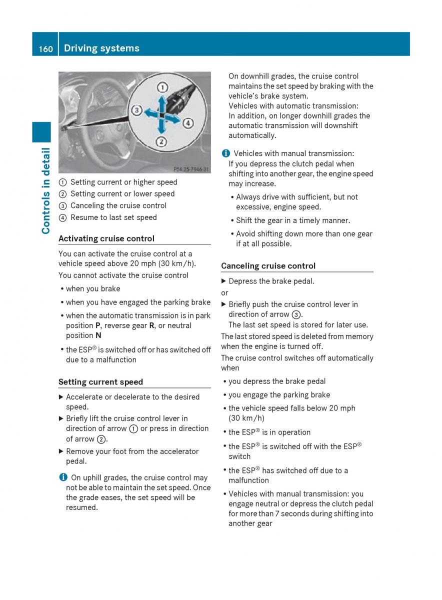 Mercedes Benz SLK R171 owners manual / page 162