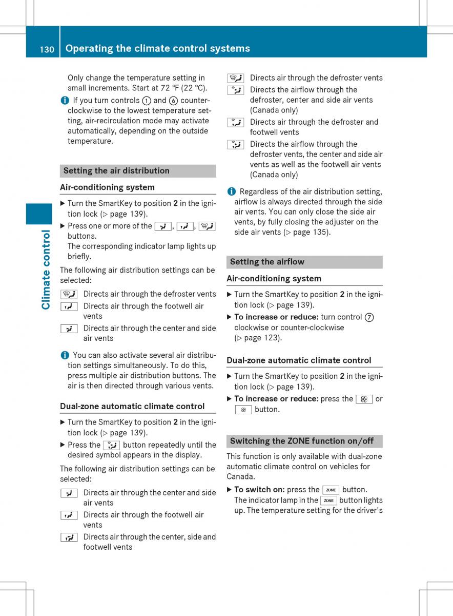 Mercedes Benz SLK R172 owners manual / page 132