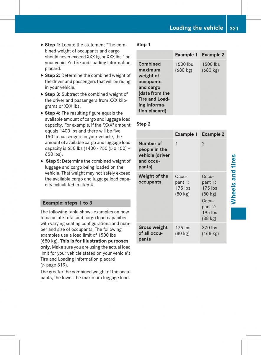 Mercedes Benz SLK R172 owners manual / page 323