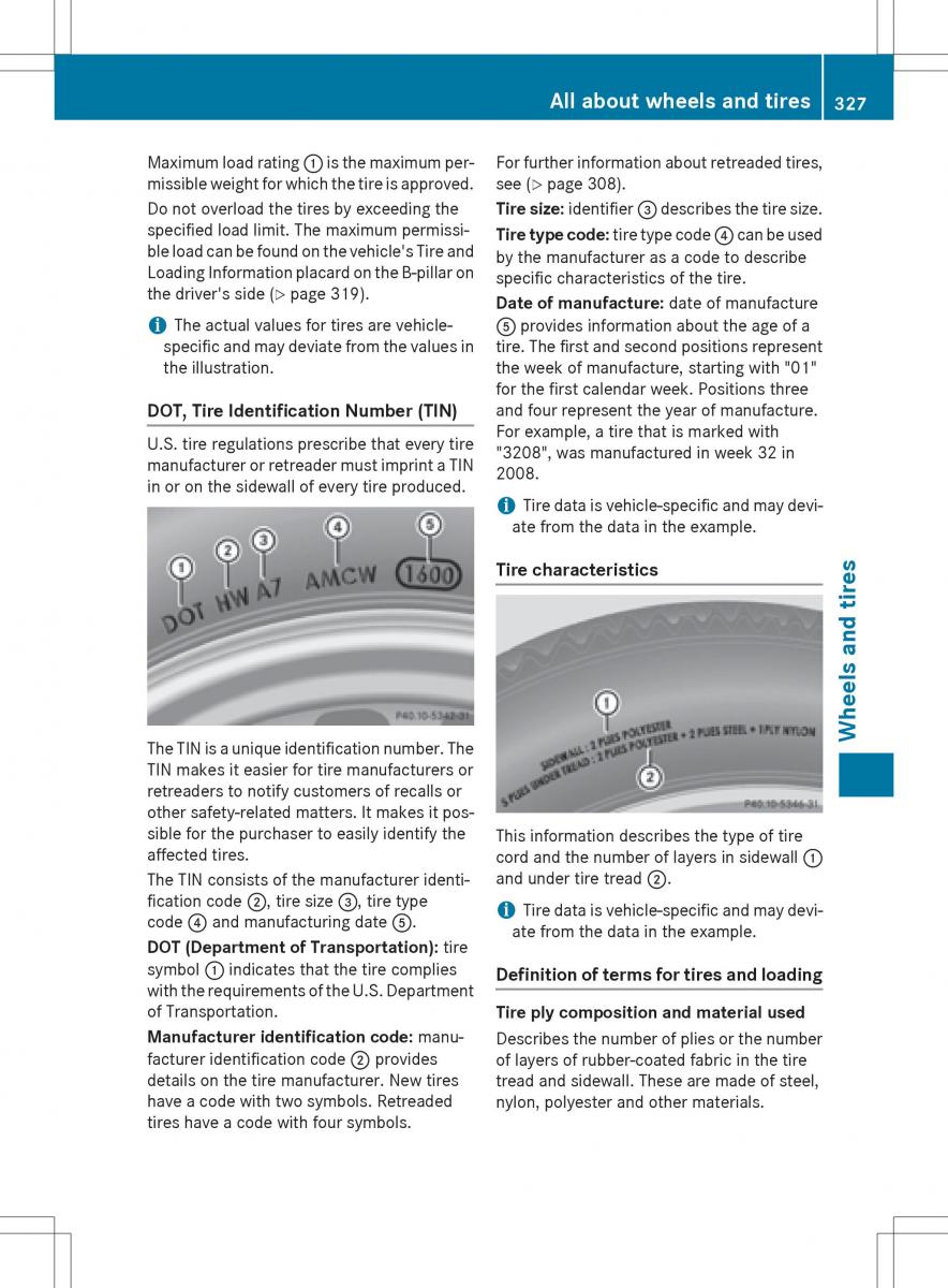 Mercedes Benz SLK R172 owners manual / page 329